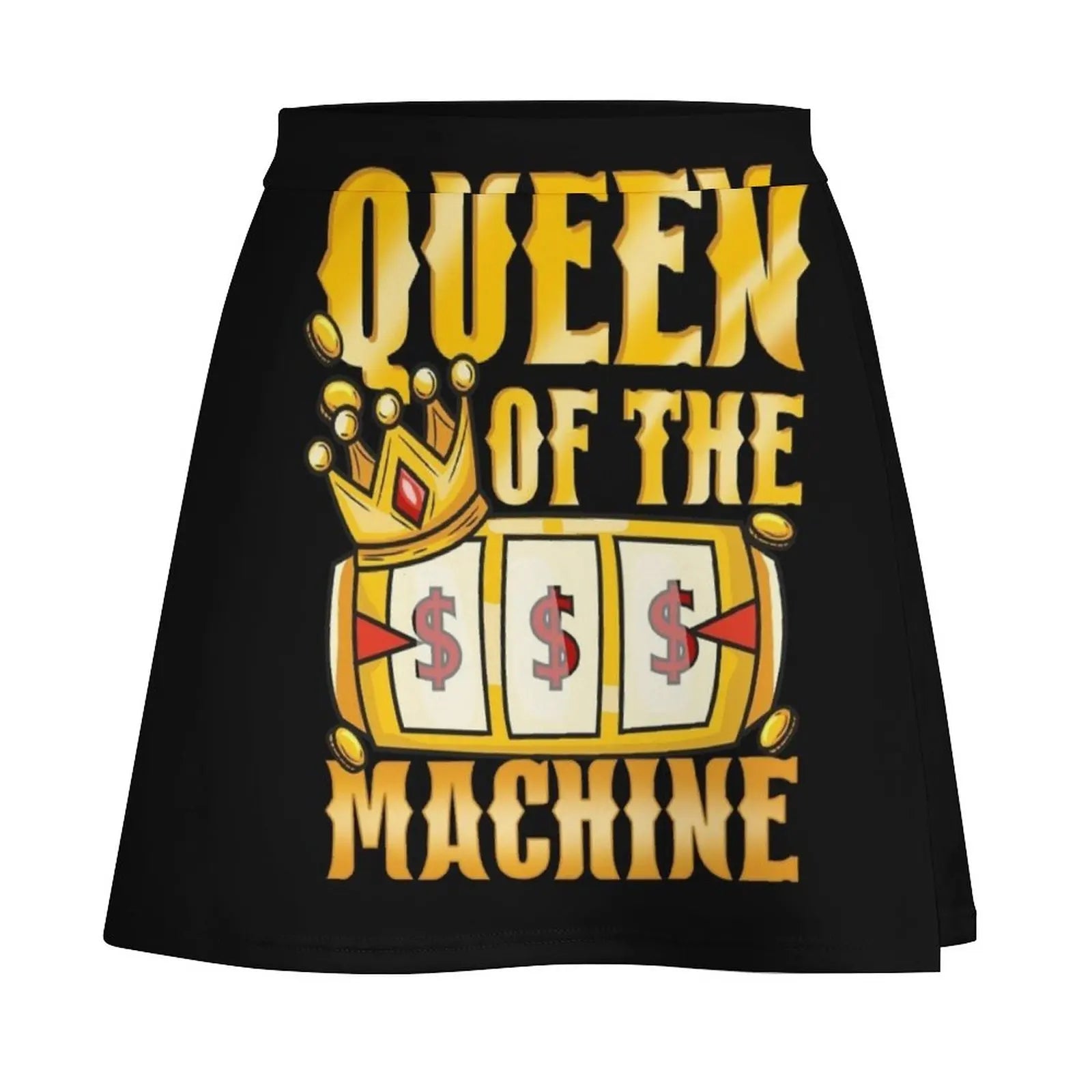 Queen of the Slot Machine Mini Skirt