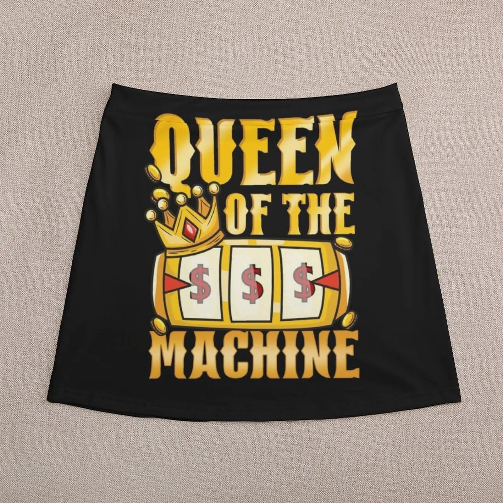 Queen of the Slot Machine Mini Skirt