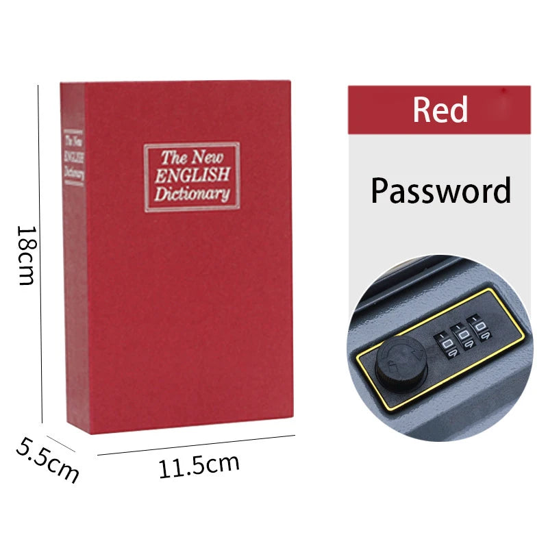 SecretGuard Book Safe with Lock – Purse-Friendly Security for Women!