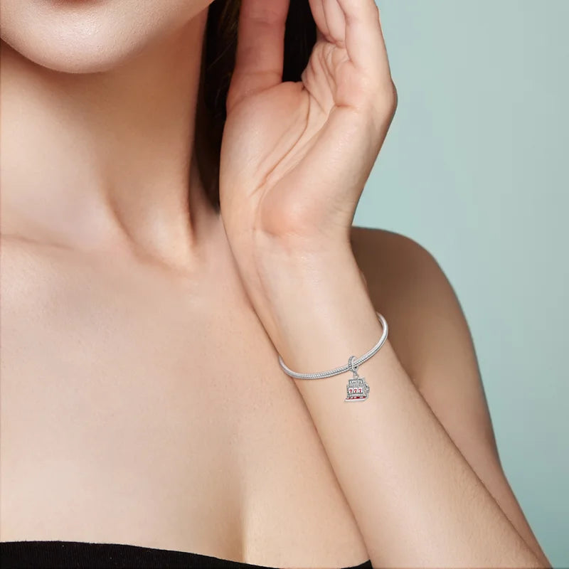 Silver Slot Machine Pendant