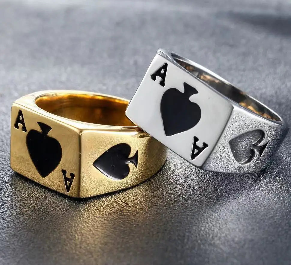 SAIYE Lucky Poker Ring